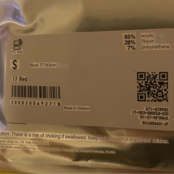 Brand New in Packaging Uniqlo HEATTECH Crew Neck Long Sleeve T-Shirt - Picture 7 of 9